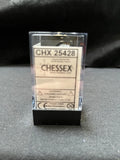 Chessex Opaque Black/Gold Dice