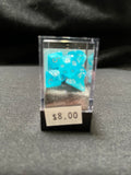 Chessex Mini Luminary Sky/Silver Dice
