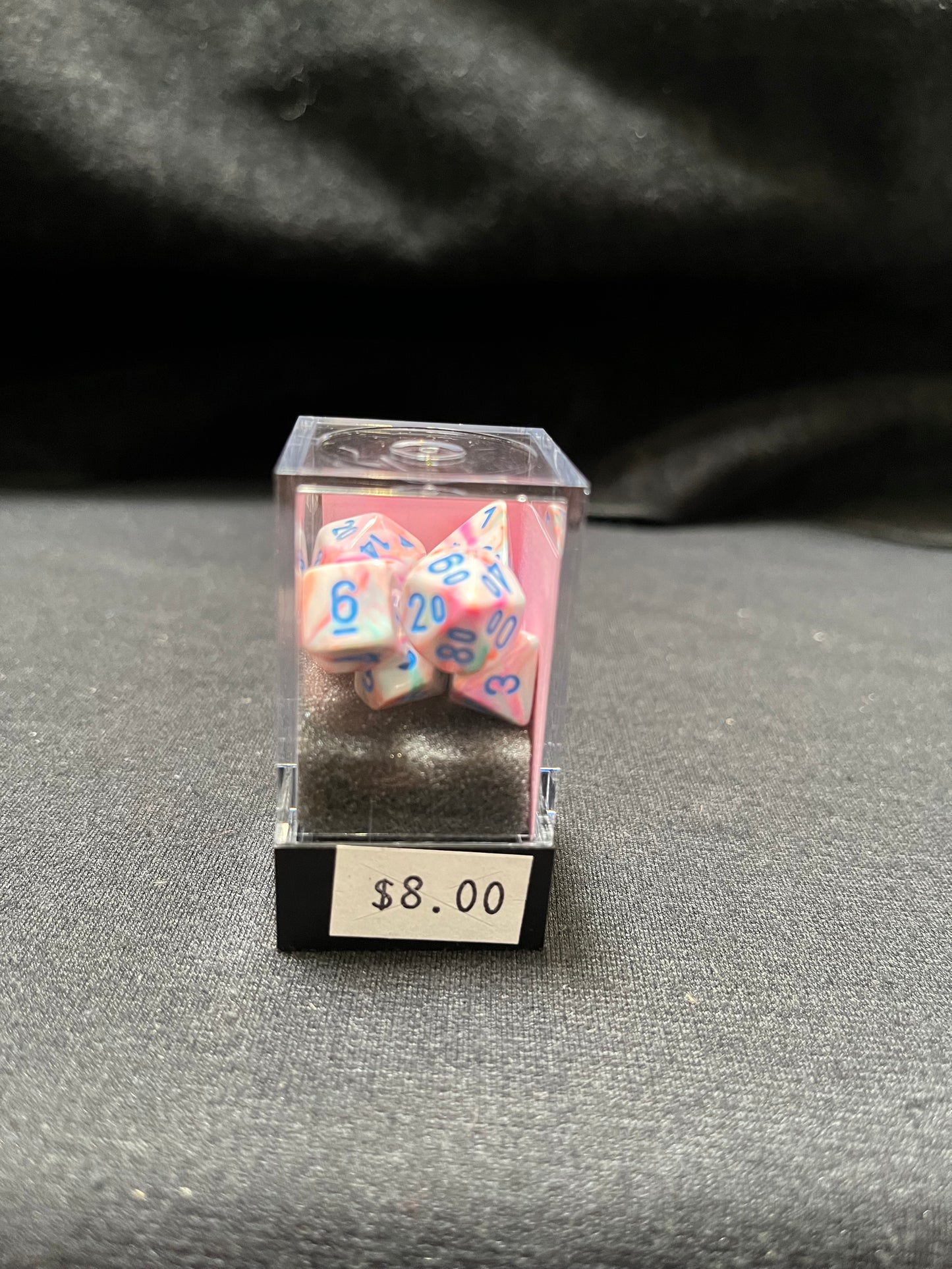 Chessex Mini Festival Pop Art/Blue Dice
