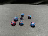Chessex Mini Gemini Black-Starlight/Red Dice
