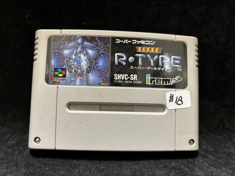 Super R-Type (Japanese) (Nintendo Super Famicom)