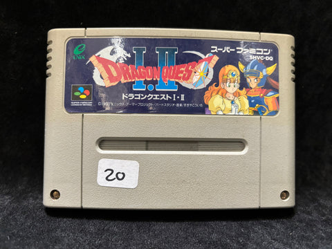 Dragon Quest 1 & 2 (Japanese) (Nintendo Super Famicom)