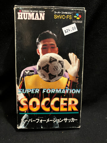 Super Formation Soccer (In Box) (Nintendo Super Famicom) (Japanese)