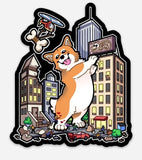 Corgzilla!!! Magnet