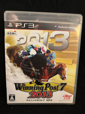 Winning Post 7 2013 (Playstation 3) (Japanese)
