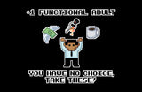 +1 Functional Adult (Male) 11" x 17" Print (POC)