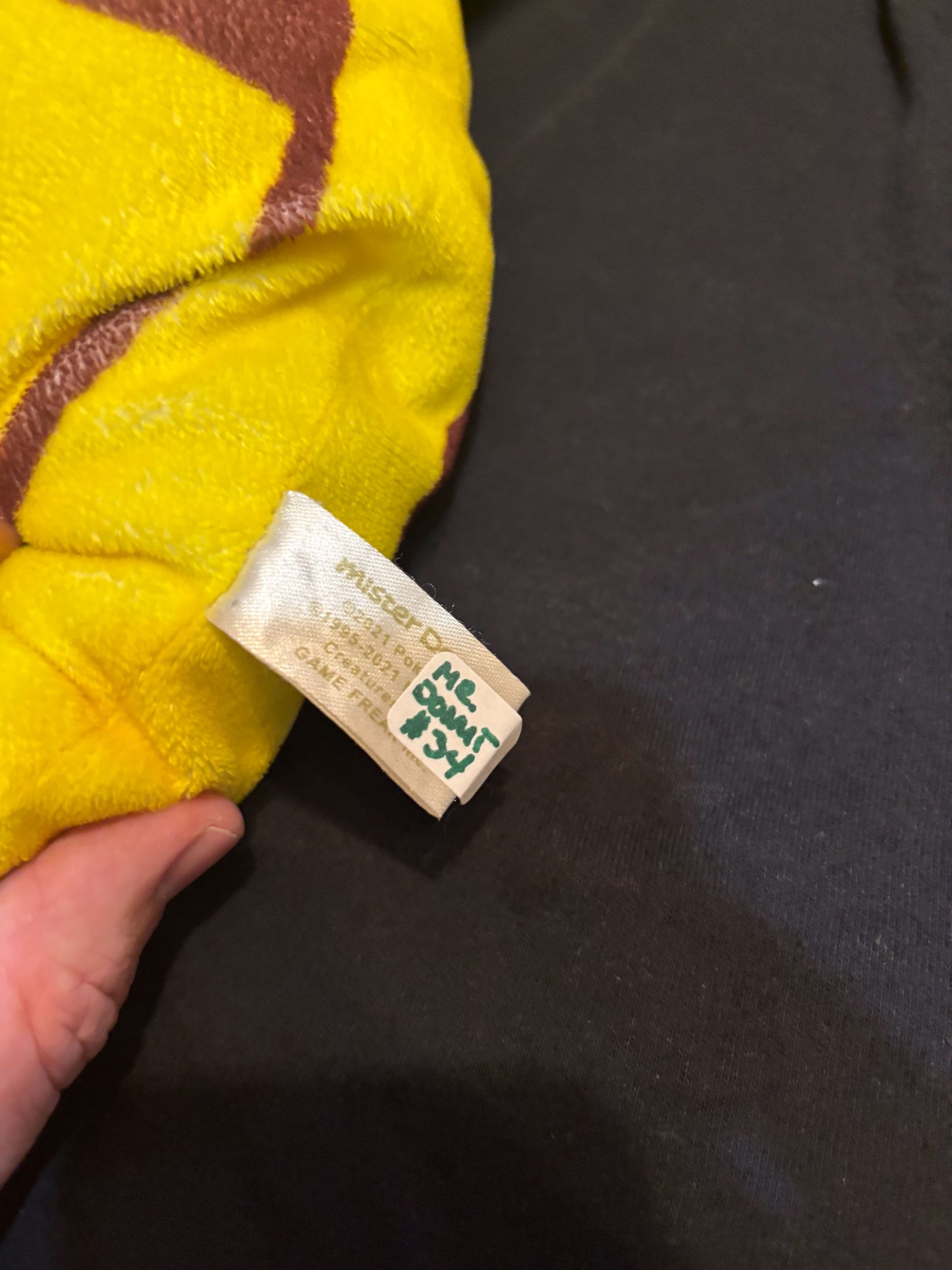 Mister Donut Pikachu Plush Cushion