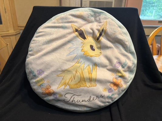 Pokemon Jolteon Reversible Cushion Plush