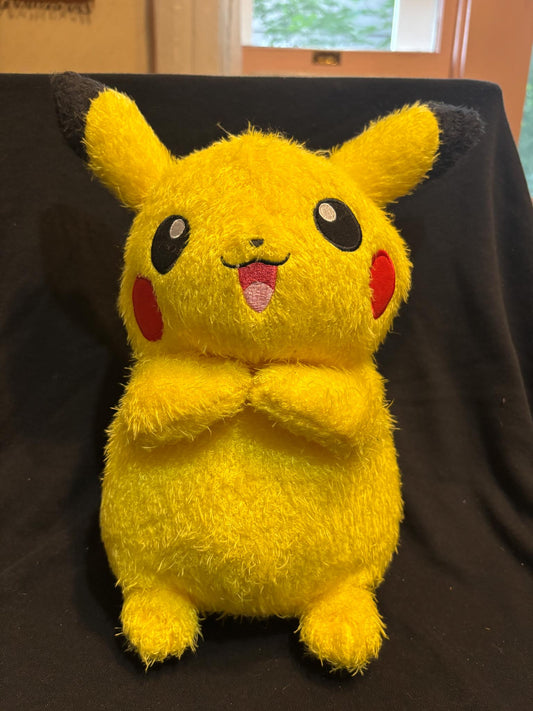 Fuzzy Pikachu Plush