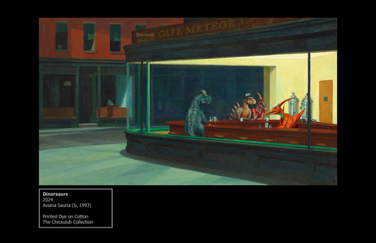 "Dino Cafe" 11" x 17" Print