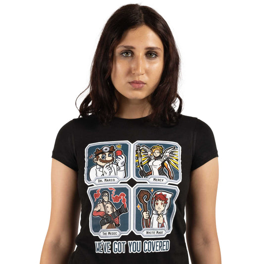 We've Got You Covered (Black) T-Shirt