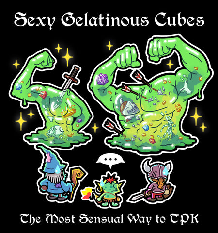 Sexy Gelatinous Cubes T-Shirt