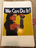 Valkyrie "We Can Do It!" - 11" x 17" Print