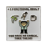 +1 Functional Adult (Male) Pin