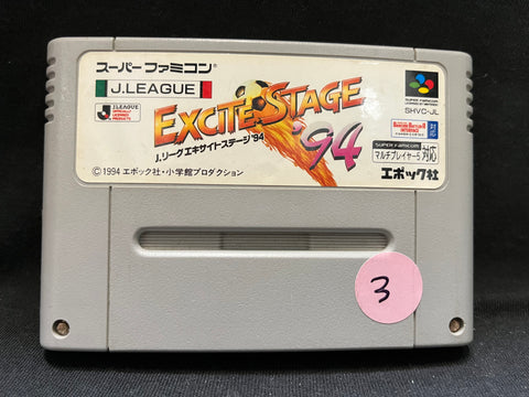Excite Stage '94 Soccer - (Nintendo Super Famicom) (Japanese)