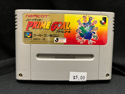 J. League Soccer Prime Goal - (Nintendo Super Famicom) (Japanese)