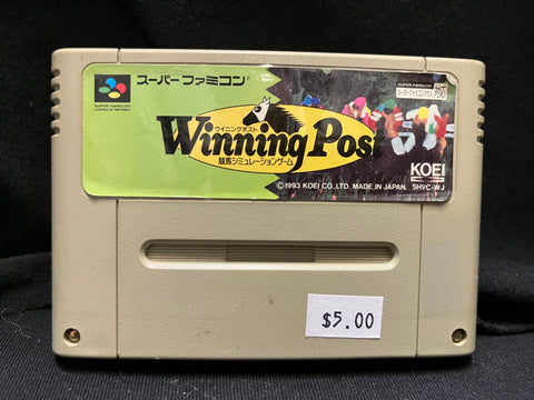 Winning Post - (Nintendo Super Famicom) (Japanese)