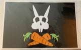 Pirate Doom Bunny 11" x 17" Glossy Print