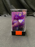 Chessex Borealis Purple/Gold Dice Kit