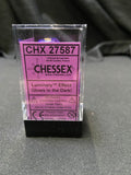 Chessex Borealis Purple/Gold Dice Kit