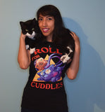 "Roll for Cuddles" Displacer Beast/Feline T-Shirt
