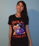 "Roll for Cuddles" Displacer Beast/Feline T-Shirt