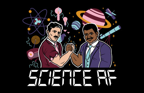Science AF 11" x 17" Print (Black)