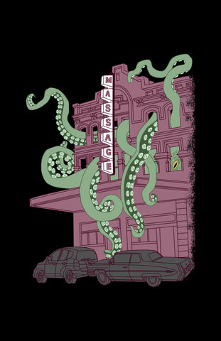Tentacle Massage Parlor 11" x 17" Print